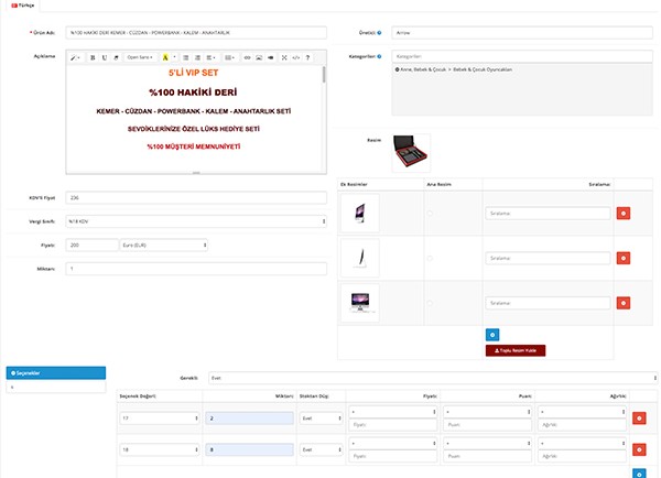 Opencart Hızlı Ürün Ekleme Modülü